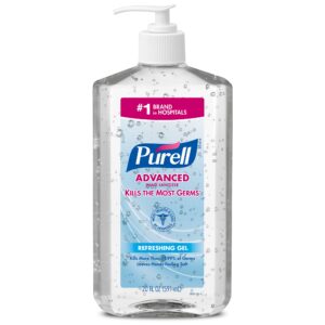 Purell Advanced Hand Sanitizer Gel with 70% Ethyl Alcohol - 20 oz Pump Bottle