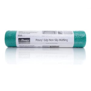 Posey® Grip Non-Slip Matting Roll, 12 x 120 Inches - Green for Seating and Positioning