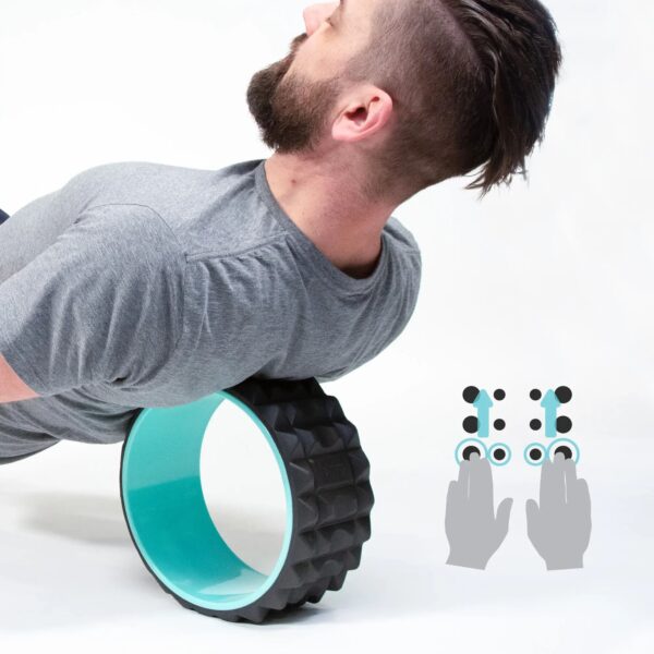 Chirp Massage Wheel Set with Wheels, 4, 6, and 10 Inch Diameter – Self-Help Physical Therapy Aids - Image 5