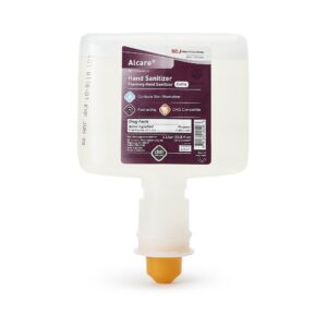 Alcare® Extra Foaming Hand Sanitizer Refill Bottle, 1 Liter - Unscented, Ethyl Alcohol 60-100%