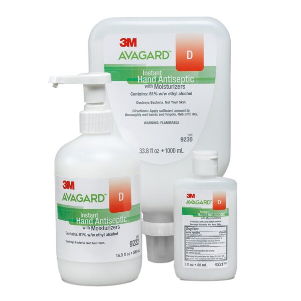 3M™ Avagard™ D Hand Antiseptic with Moisturizer, 16 oz Pump Bottle - Image 3