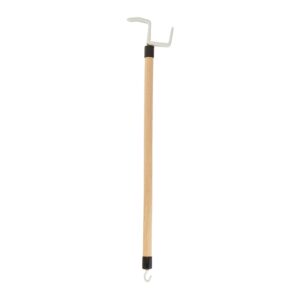 SammonsPreston Deluxe Dressing Aid Stick, 26-Inch Length, Double End, Natural Wood and Metal