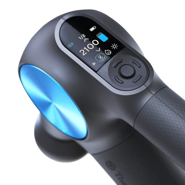 Theragun PRO Plus Hand-Held Percussion Massager with LED Light and Heat Therapy - Image 3