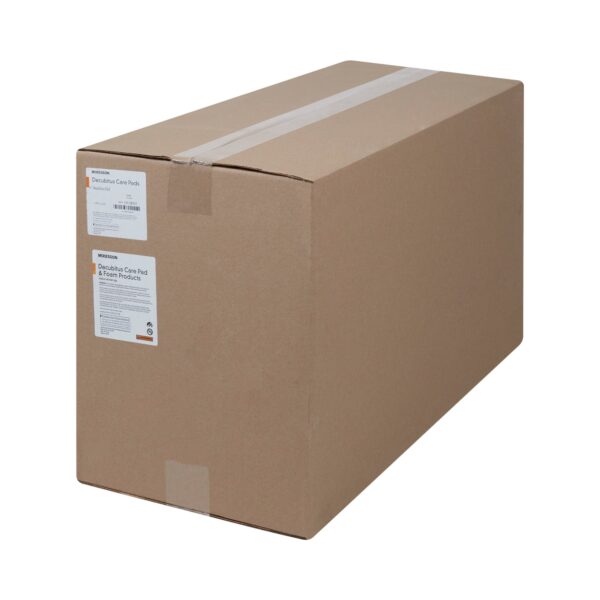 McKesson Convoluted Foam Mattress Overlay 33 x 72 x 4 inches - Blue, Latex-Free, Pressure-Relief Bed Aid - Image 4