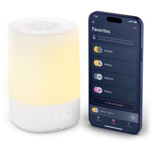 Nanit Sound and Light Machine for Babies with Customizable Night Light and Soothing Sounds