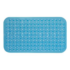 Theracare™ Blue Non-Slip Bathtub Mat 15 x 27 Inches for Safety and Comfort