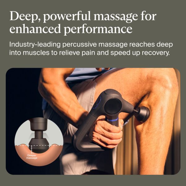 Theragun Prime G6 Hand-Held Percussion Massager by Theragun - Black - Image 6