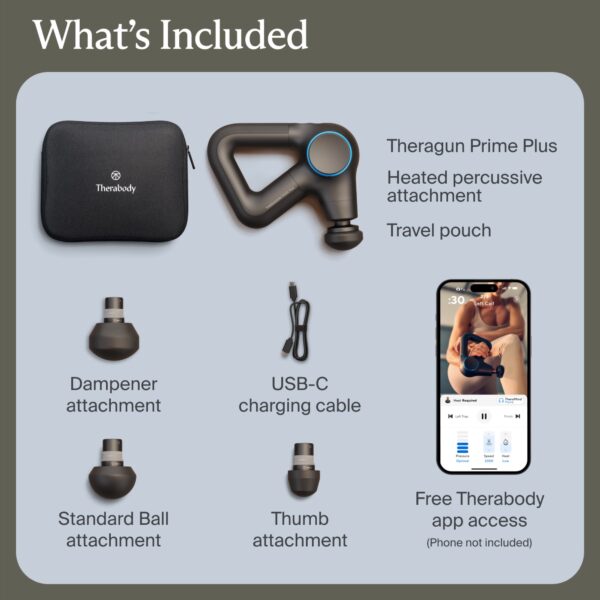 Theragun Prime™ Plus Hand-Held Percussive Therapy Massager - Image 3