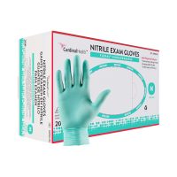 FLEXAL™ Nitrile Biodegradable Medium Exam Gloves - Beaded Cuff, Textured Fingertips, 9.5 Inch Length