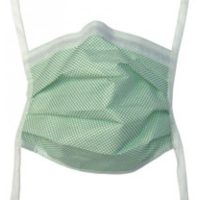 Precept® Tape Fog-Shield Surgical Mask with Anti-Fog Tape, Green, One Size