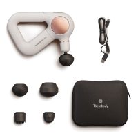 Theragun Sense Hand-Held Massager with Calming Breathwork Routines - White