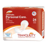 Tranquility Personal Care Ultimate Bladder Control Pad - Heavy Absorbency, 6.5 x 13.5 Inches, Unisex Adult Incontinence Pad