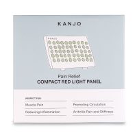 Kanjo Compact Red Light Therapy Panel - Effective Pain Relief & Inflammation Reduction