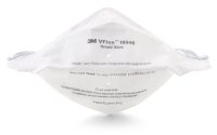 3M™ VFlex™ 1804S Small Medical N95 Respirator Mask, Flat Fold, White, Particle & Bacterial Filtration Efficiency