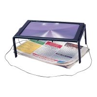 Deluxe ADL Magnifier with Light – 7.5 x 10.5 Inch Desktop Page Size Self-Help Aid