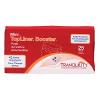 Tranquility TopLiner Mini Incontinence Booster Pad - Heavy Absorbency, 2.75 x 10.5 Inches, 5.7 oz Capacity