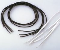 McKesson Elastic Shoelaces Brown 27 Inch – Converts Shoes to Slip-On Ease