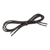 Tylastic® Heavy-Duty Elastic Shoelaces - Black, 36 Inches x 5/16 Inch, Pack of 2