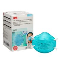 3M™ Particulate Respirator / Surgical Mask, N95 Medical Mask, Model 1860, Blue, One Size Fits Most