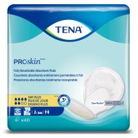 TENA ProSkin Day Plus Fully Breathable Heavy Absorbency Incontinence Pad, 24 Inch, Unisex
