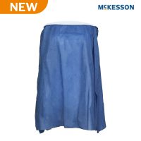 McKesson Strapless Exam Gown, One Size Fits Most, Blue