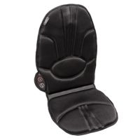 Homedics® VC-110H-BK Portable Back Massage Cushion with Heat and Vibration