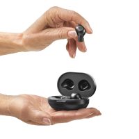 Lexie® H1 OTC Hearing Aid Earbuds - Low-Profile Black Fit, Pack of 20