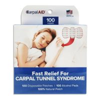 Carpal AID® Patch Hand-Based Carpal Tunnel Support (100-Pack)