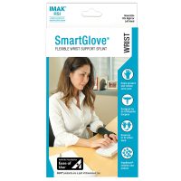 IMAK® RSI SmartGlove with Thumb Support, Medium - Black for Wrist and Hand Support
