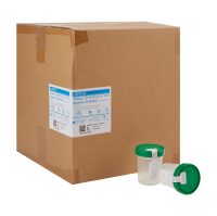 AMSure® 4 oz. Sterile Specimen Container with Green Cap and Tamper-Evident Label