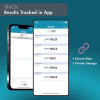 McKesson Digital Weight Smart TrackStar Wide-Platform Floor Scale - 550 lbs Capacity