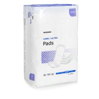 McKesson Ultra Heavy Absorbency Bladder Control Pad, 14 Inch - Unisex Disposable Incontinence Pad