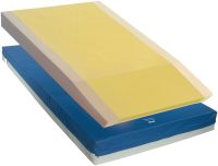 Gravity™ 9 Pressure Redistribution Mattress with Heel Slope for Hospital Beds - Blue, 84 Inch Length