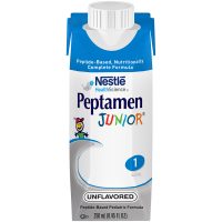Peptamen Junior Pediatric Tube Feeding Formula by Nestlé – 250ml Ready-to-Use Carton for Children 1-13 Years