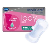 MoliCare® Premium Lady Bladder Control Pads - Moderate Absorbency, 13 x 5.5 Inches, 14 Pack