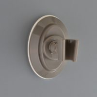 McKesson Shower Head Suction Cup Holder - Gray, 3 x 3-1/4 Inch