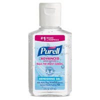 Purell Advanced Hand Sanitizer Gel – 2 oz. Bottle with 70% Ethyl Alcohol and Fruit Scent