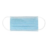 Precept FluidGard 160 Anti-Fog Procedure Mask with Earloops, Blue - 50 Pack